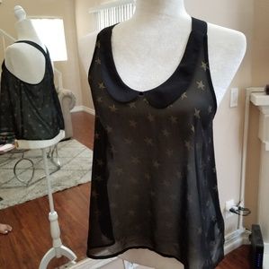 Seethru top Forever 21